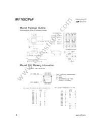 IRF7663TRPBF Datasheet Page 6