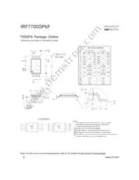 IRF7700GTRPBF Datasheet Page 8