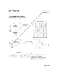 IRF7701TRPBF Datasheet Page 8