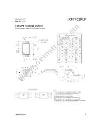 IRF7702TRPBF Datasheet Page 7