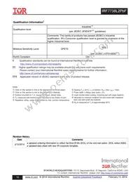 IRF7738L2TRPBF Datasheet Page 10