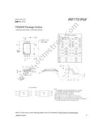 IRF7751TRPBF Datasheet Page 7