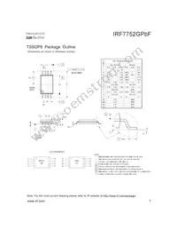 IRF7752GTRPBF Datasheet Page 7