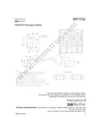 IRF7752TR Datasheet Page 7