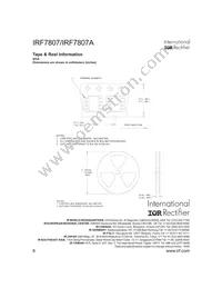 IRF7807ATR Datasheet Page 8