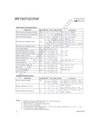 IRF7807VD1PBF Datasheet Page 2