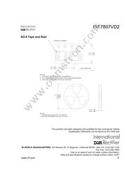 IRF7807VD2TR Datasheet Page 9