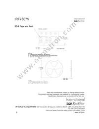 IRF7807VTR Datasheet Page 8