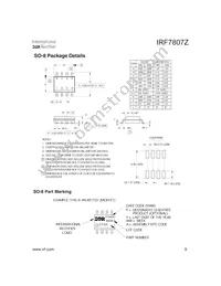 IRF7807ZPBF Datasheet Page 9