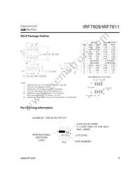 IRF7811TR Datasheet Page 3