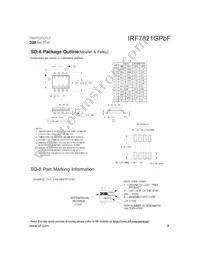 IRF7821GTRPBF Datasheet Page 9