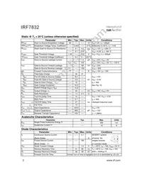IRF7832TR Datasheet Page 2