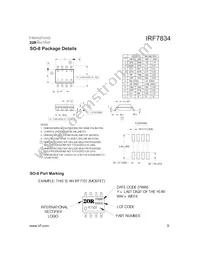 IRF7834TR Datasheet Page 9