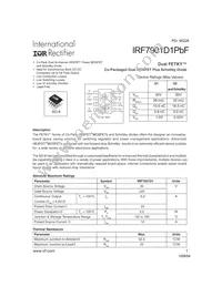 IRF7901D1TRPBF Cover