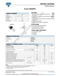 IRF830A Datasheet Cover