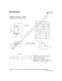 IRF8852TRPBF Datasheet Page 8