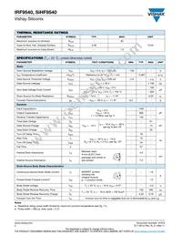 IRF9540L Datasheet Page 2