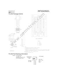 IRF9540NSTRR Datasheet Page 9