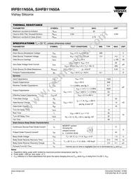 IRFB11N50A Datasheet Page 2
