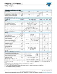 IRFB9N65A Datasheet Page 2