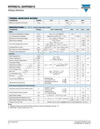 IRFD9010 Datasheet Page 2