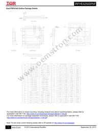 IRFHE4250DTRPBF Datasheet Page 11