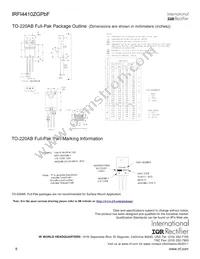 IRFI4410ZGPBF Datasheet Page 8