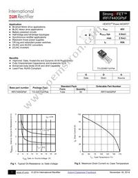 IRFI7440GPBF Datasheet Cover