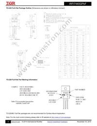 IRFI7440GPBF Datasheet Page 9