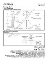 IRFI9Z24N Datasheet Page 8