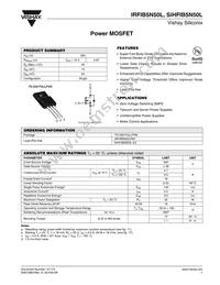 IRFIB5N50LPBF Datasheet Cover