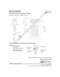 IRFIZ24EPBF Datasheet Page 8