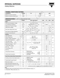 IRFIZ44G Datasheet Page 2