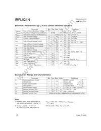 IRFL024NTR Datasheet Page 2