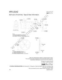 IRFL024Z Datasheet Page 10