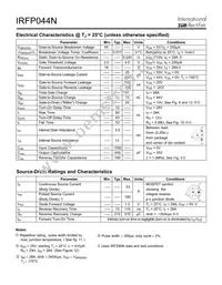 IRFP044N Datasheet Page 2