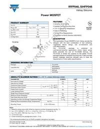 IRFP048PBF Datasheet Cover