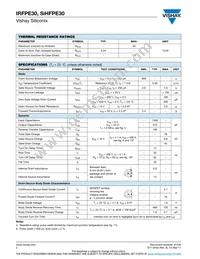 IRFPE30 Datasheet Page 2