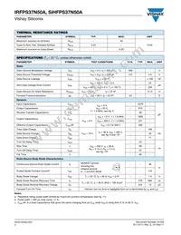 IRFPS37N50A Datasheet Page 2