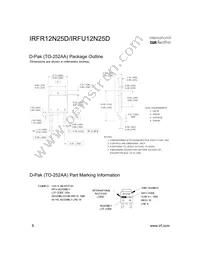 IRFR12N25DCTRLP Datasheet Page 8