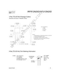 IRFR12N25DCTRLP Datasheet Page 9