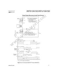 IRFR13N15DTRR Datasheet Page 7