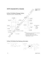 IRFR13N20DCTRLP Datasheet Page 8