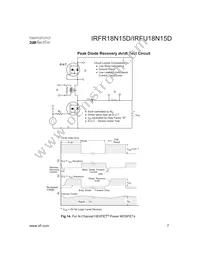 IRFR18N15DTRR Datasheet Page 7