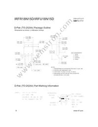 IRFR18N15DTRR Datasheet Page 8