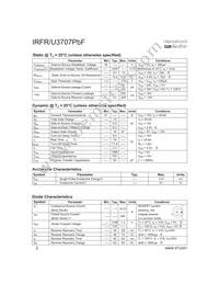 IRFR3707TRLPBF Datasheet Page 2