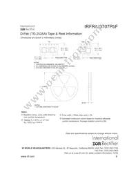 IRFR3707TRLPBF Datasheet Page 9