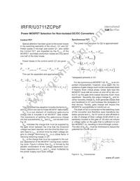 IRFR3711ZCTRPBF Datasheet Page 8