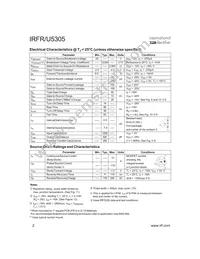 IRFR5305CPBF Datasheet Page 2