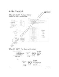 IRFR5505CTRLPBF Datasheet Page 8